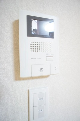 Security. Monitor with intercom equipped