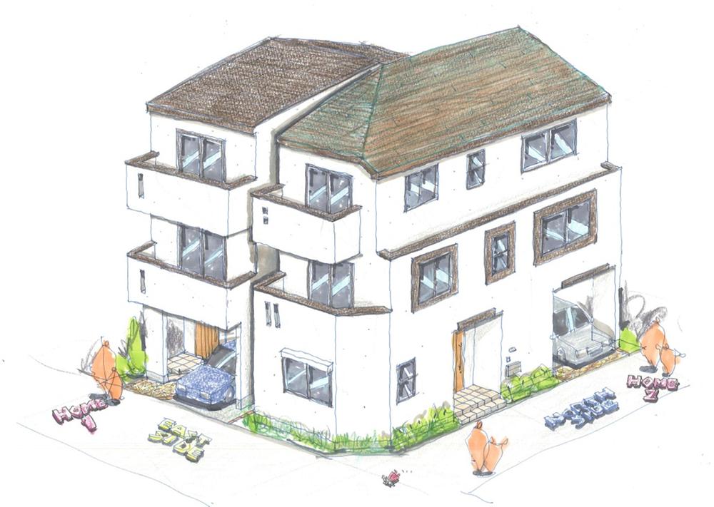 Rendering (appearance). (Building 2) Rendering