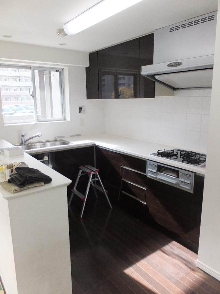 Kitchen. The kitchen there is lighting from the south-facing window