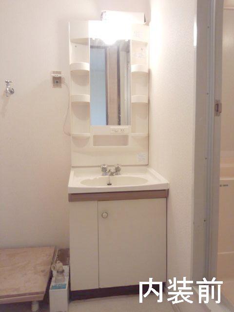 Wash basin, toilet. Vanity (interior ago)