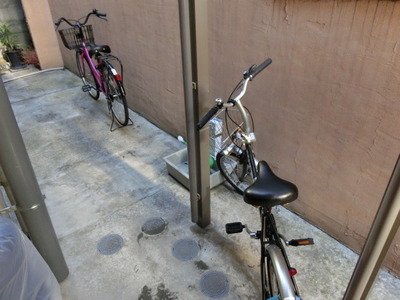 Other common areas. Bicycle parking space