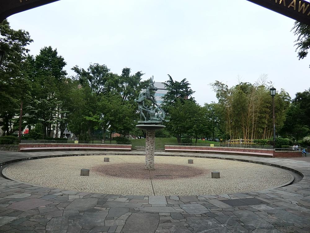 park. Nippori to South Park 410m