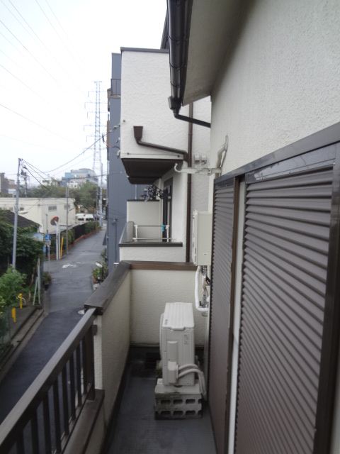 Balcony. There is also a shutter. Toka peace of mind at the time of typhoon