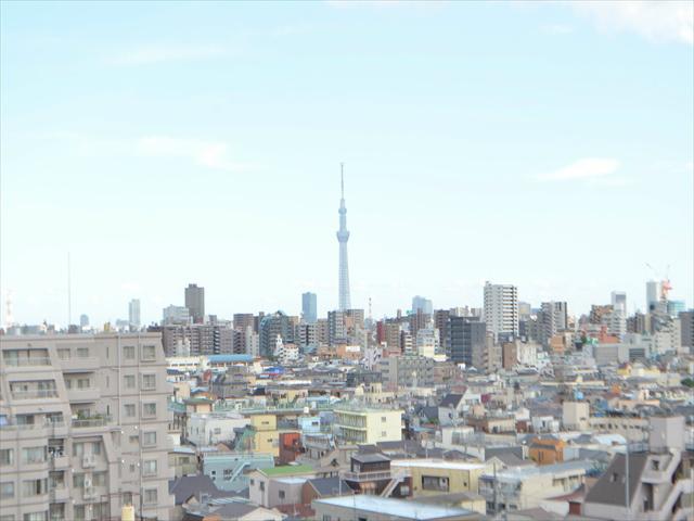 View photos from the dwelling unit. Also overlooks Sky Tree