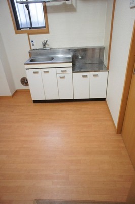 Living and room. Spread of the kitchen floor