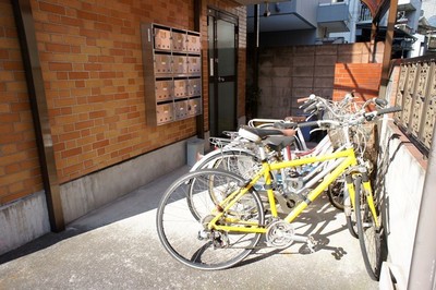 Other common areas. Bicycle parking space