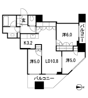Floor: 3LDK, occupied area: 68.34 sq m, Price: 48,831,000 yen, now on sale