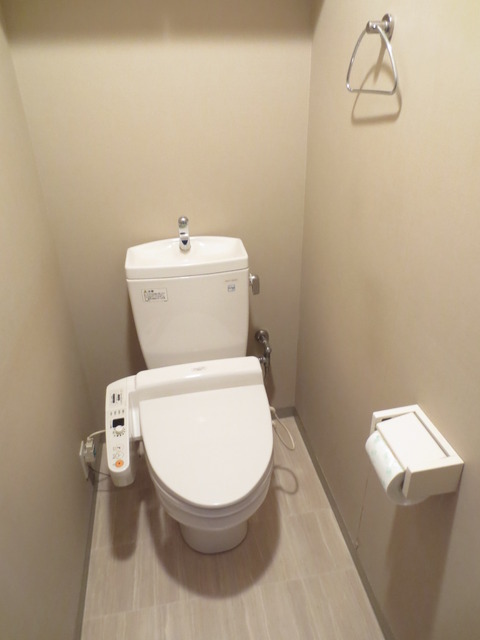 Toilet. With warm water washing toilet seat