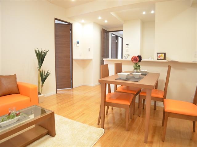 Living. With stylish furniture, Comfortable lifestyle