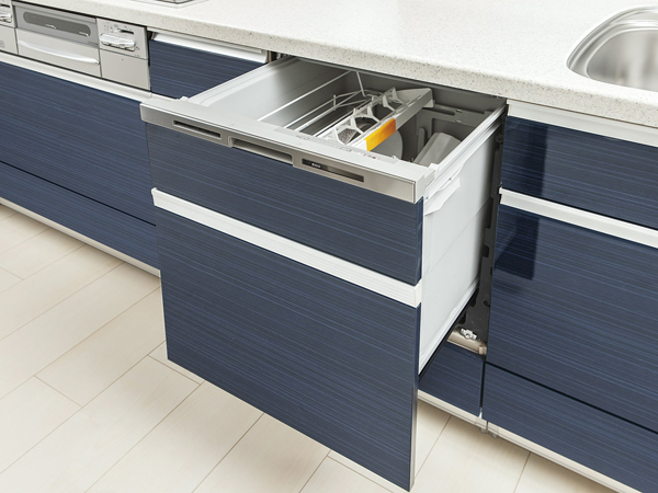 Kitchen.  [Dishwasher] Enjoy comfortable to use you in easy operation, Design highly dishwasher. High water-saving effect compared to hand washing, The burden of housework and also reduce.