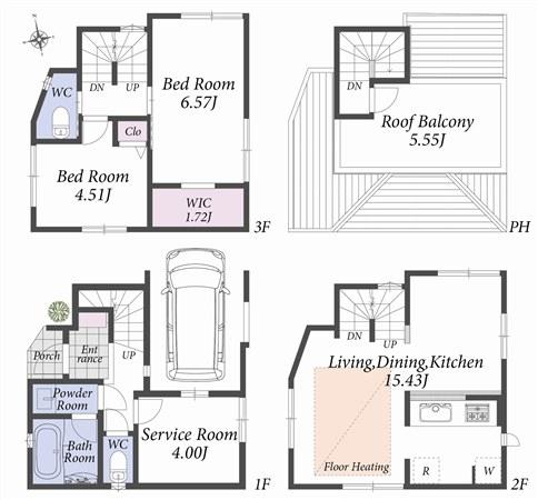 Floor plan. Floor plan A Building