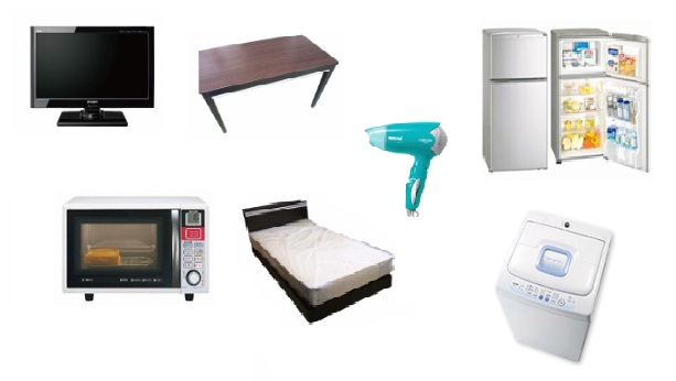 Other Equipment. Furnished Home Appliances