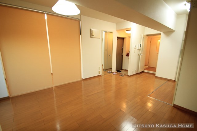 Living and room. City Otowa of Western-style