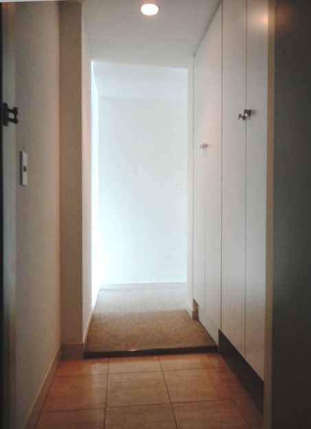 Entrance. Hallway from the entrance to the living room