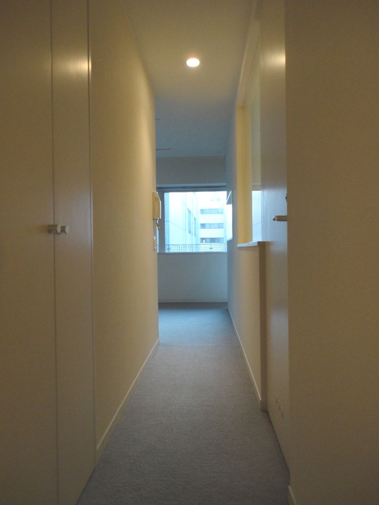 Other room space. Hallway from the entrance to the living room