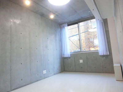 Other room space. Interior and exterior concrete stamped