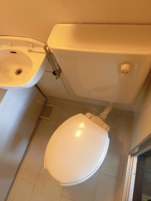 Toilet. Western-style toilet