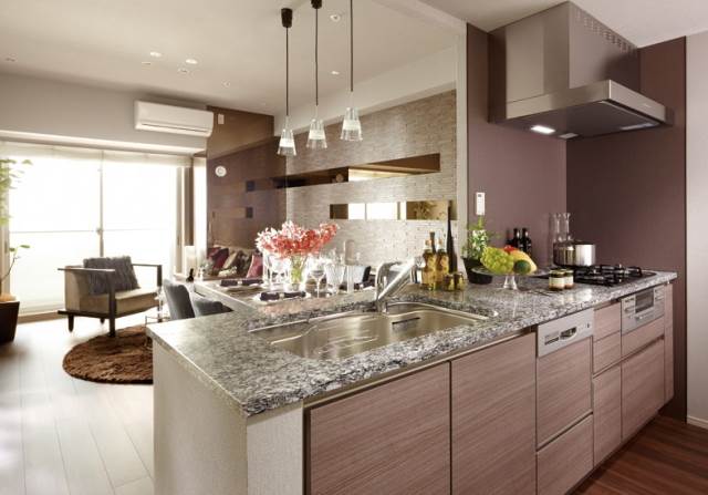 Kitchen. model room For your information