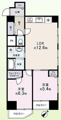 Floor plan. Location ・ Recommended for equipment both!