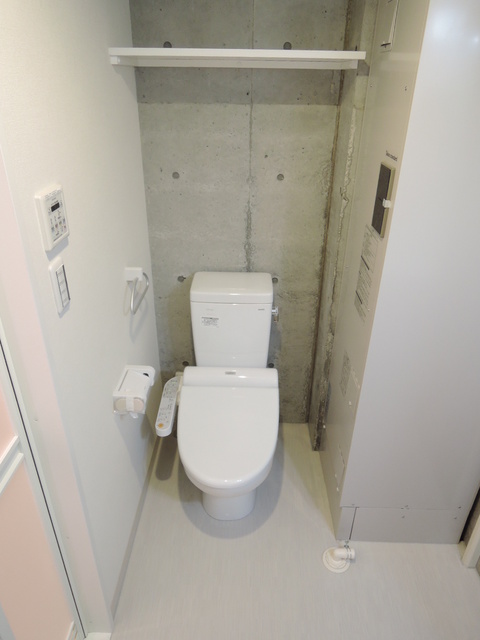 Toilet. Toilet of land Residence Koishikawa