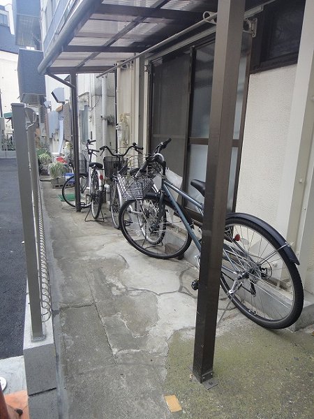 Other Equipment. Place for storing bicycles