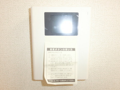 Security. Monitor with intercom