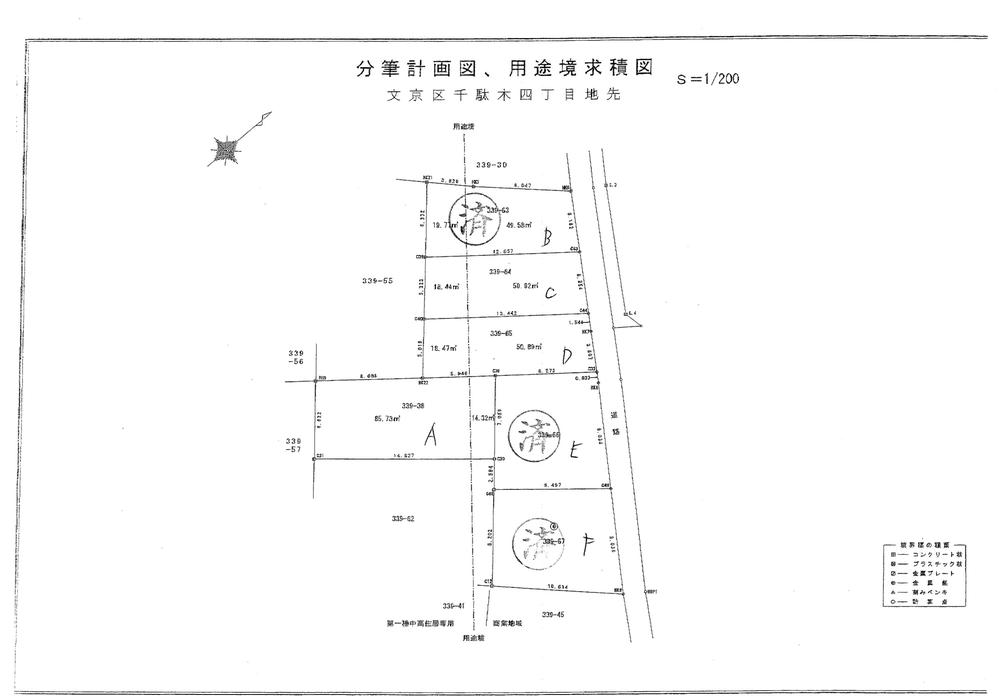 Compartment figure. Land price 89 million yen, Land area 100 sq m