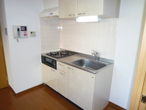 Kitchen. With system kitchen 2 burners grill (^_^) /