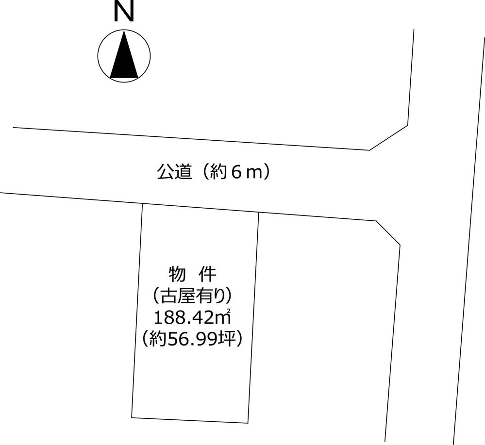 Compartment figure. Land price 100 million 59.8 million yen, Land area 188.42 sq m