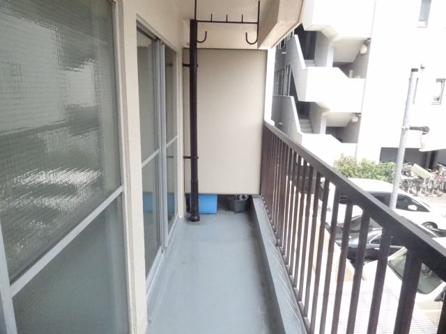 Balcony. Spread veranda