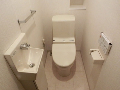 Toilet. Bidet with toilet