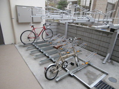 Other common areas. Bicycle parking space