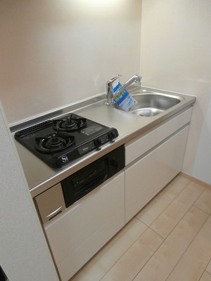 Kitchen. Two-burner gas system Kitchen