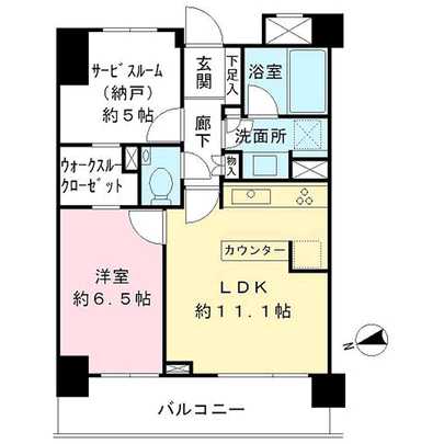 Floor plan. Tokyo, Bunkyo-ku, water 2-chome