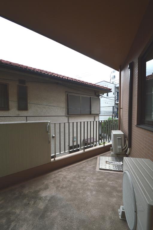 Balcony. The second floor of the room.