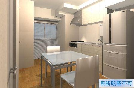 Living. ~ It is in a new interior renovation. 2014 January 24, scheduled to be completed ~ Your preview is possible at any time. The field situation, There is the case that specifications may be changed.   ◆ 9 floor angle room, View is good ◆