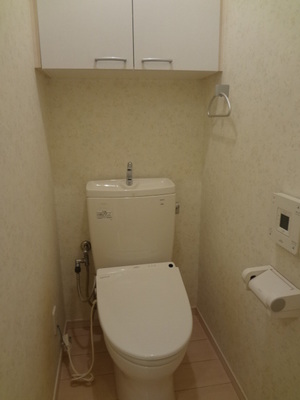 Toilet. With warm water washing toilet seat