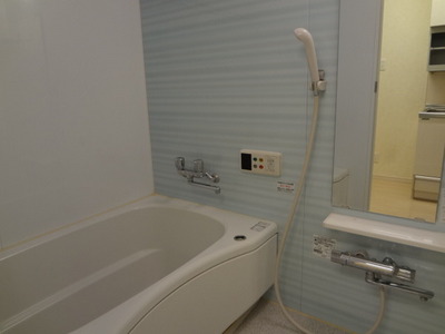 Bath. With bathroom dryer