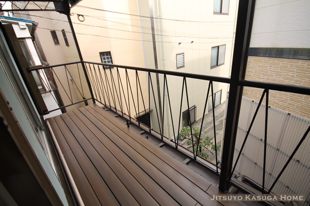Balcony. Koishikawa 5-chome detached balcony