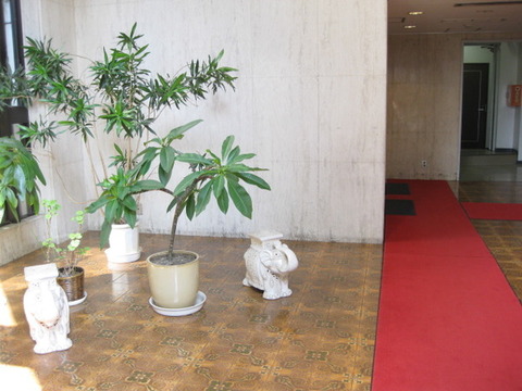 Entrance. Mansion entrance