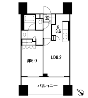 Floor: 1LDK, occupied area: 42.43 sq m, Price: TBD