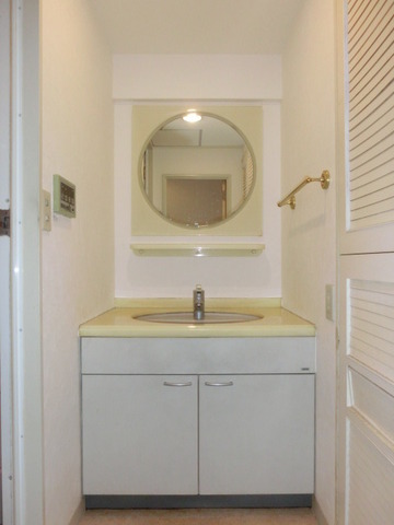 Washroom. Bathroom vanity