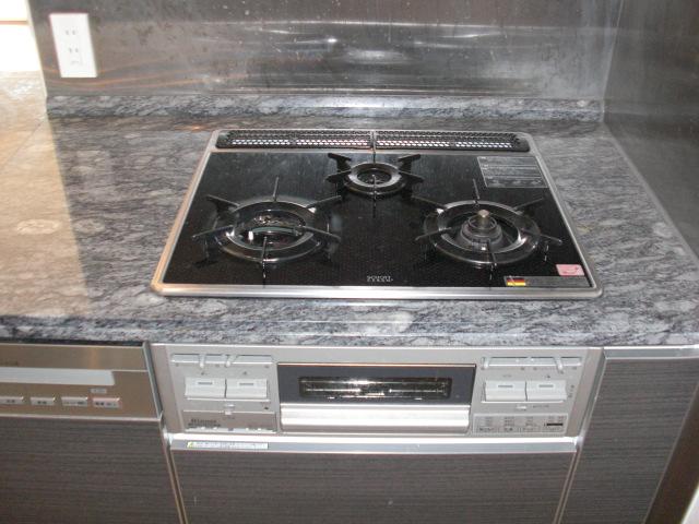 Kitchen. Gas stove 3-neck