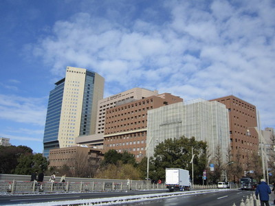 Hospital. Tokyo Medical and Dental University until the (hospital) 1200m