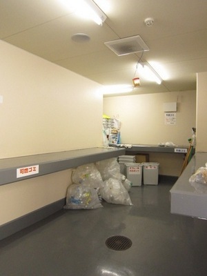 Other common areas. On-site garbage station