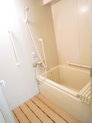 Bath. With bathroom additional heating function