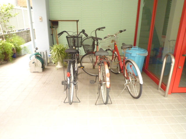 Other Equipment. Place for storing bicycles
