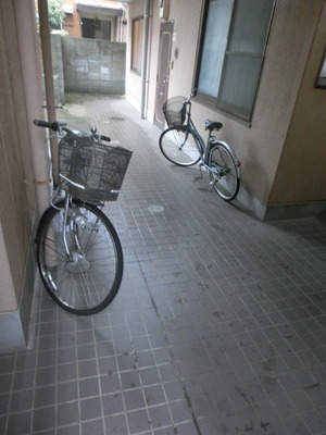 Other common areas. Bicycle-parking space