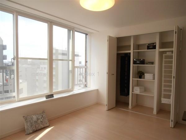 Non-living room. Clothing and accessories in the storage of large capacity neat!