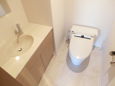 Toilet. Cleaning function toilet
